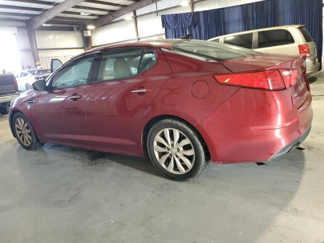 5XXGN4A75FG416605 - 2015 KIA OPTIMA EX BURGUNDY photo 2