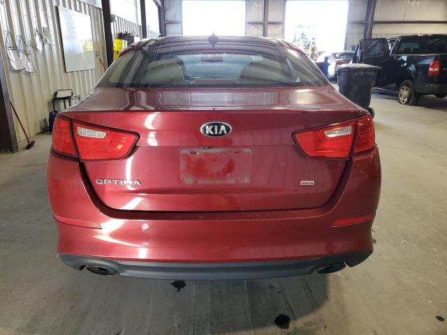 5XXGN4A75FG416605 - 2015 KIA OPTIMA EX BURGUNDY photo 6