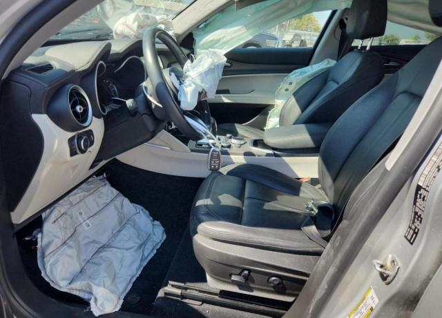 ZASPAKBN6M7D16023 - 2021 ALFA ROMEO STELVIO TI SILVER photo 7