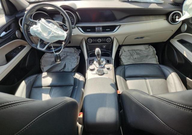 ZASPAKBN6M7D16023 - 2021 ALFA ROMEO STELVIO TI SILVER photo 8