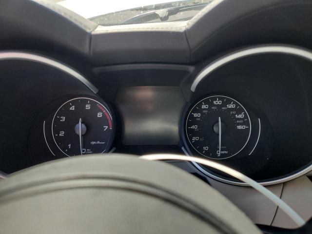 ZASPAKBN6M7D16023 - 2021 ALFA ROMEO STELVIO TI SILVER photo 9