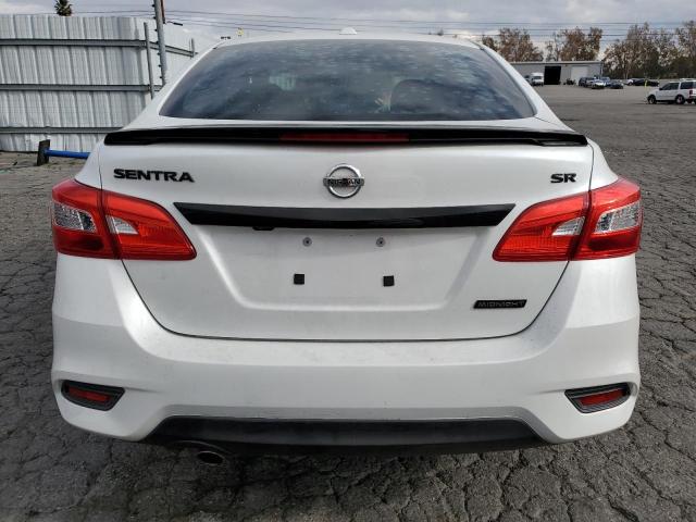 3N1AB7AP6JY316922 - 2018 NISSAN SENTRA S WHITE photo 6