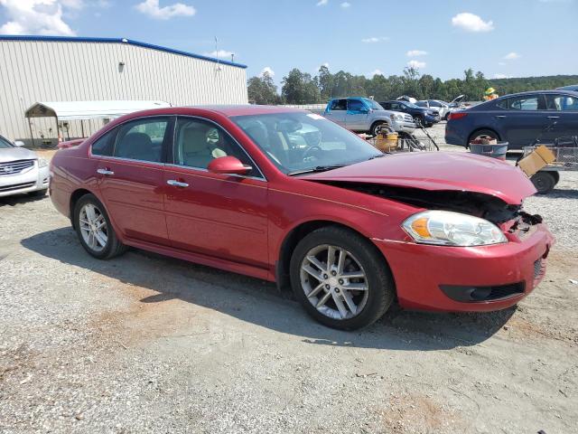 2G1WC5E31D1119258 - 2013 CHEVROLET IMPALA LTZ RED photo 4