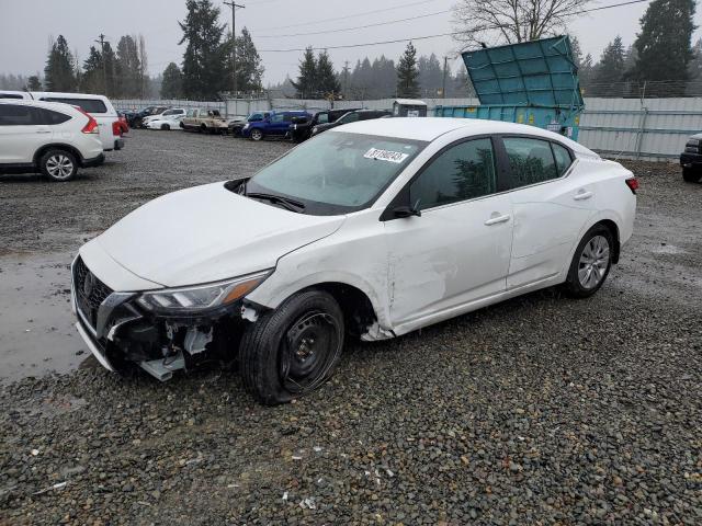 3N1AB8BVXPY284407 - 2023 NISSAN SENTRA S WHITE photo 1