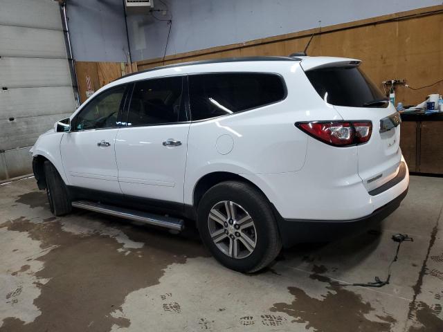 1GNKRHKD0HJ311650 - 2017 CHEVROLET TRAVERSE LT WHITE photo 2
