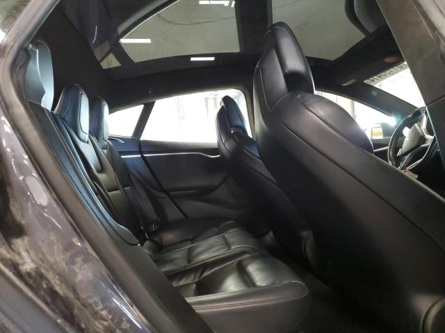 5YJSA1E41HF216993 - 2017 TESLA MODEL S GRAY photo 10
