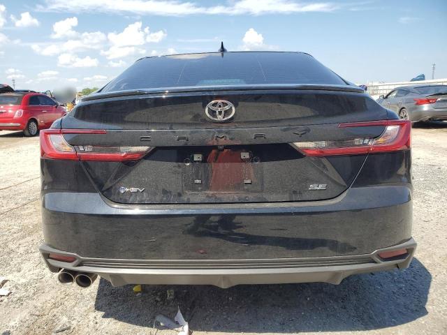 4T1DAACK6SU189097 - 2025 TOYOTA CAMRY XSE BLACK photo 6