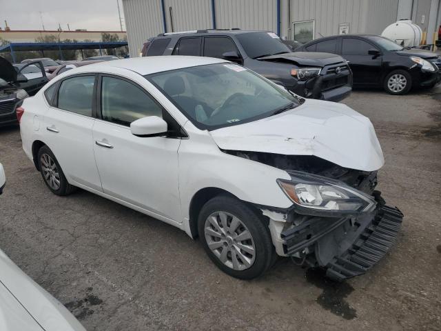 3N1AB7AP3HY324227 - 2017 NISSAN SENTRA S WHITE photo 4