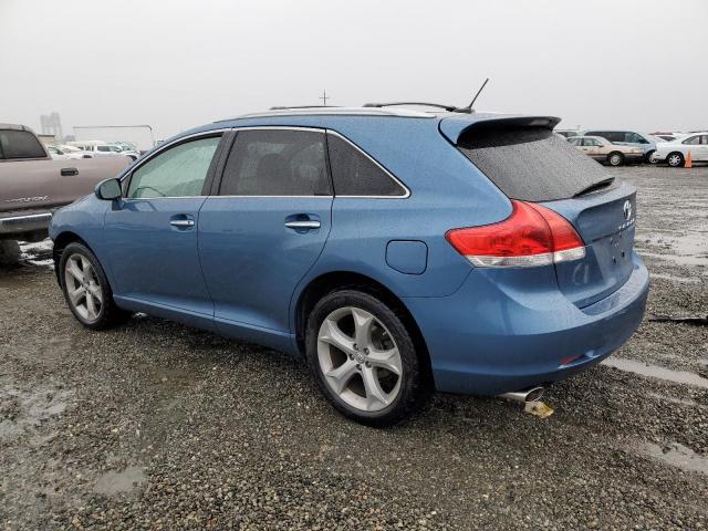 4T3ZK3BB0AU032381 - 2010 TOYOTA VENZA BLUE photo 2