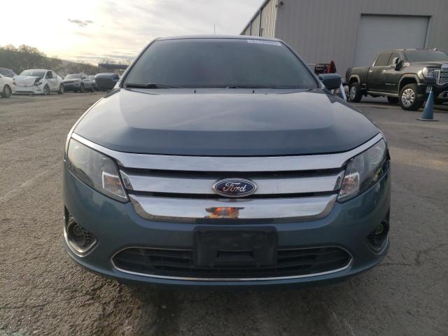 3FAHP0HA4CR171839 - 2012 FORD FUSION SE BLUE photo 5