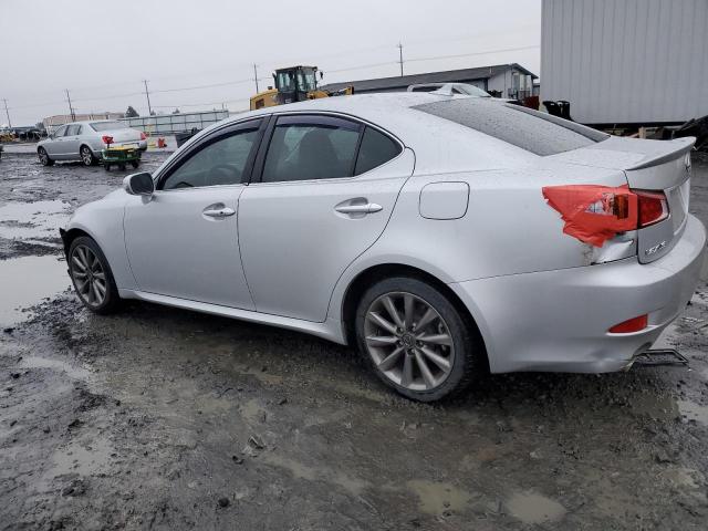 JTHCF5C21A2032773 - 2010 LEXUS IS 250 GRAY photo 2