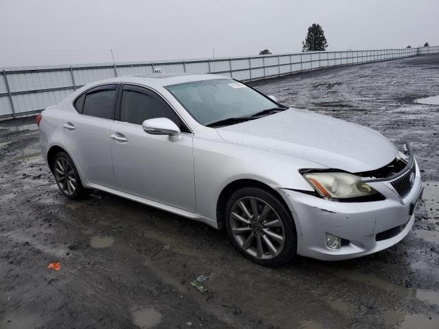 JTHCF5C21A2032773 - 2010 LEXUS IS 250 GRAY photo 4