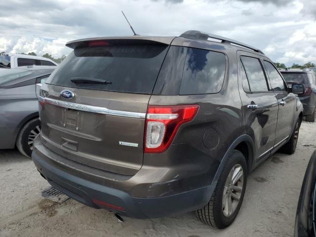 1FM5K7D90FGA61619 - 2015 FORD EXPLORER XLT BROWN photo 3