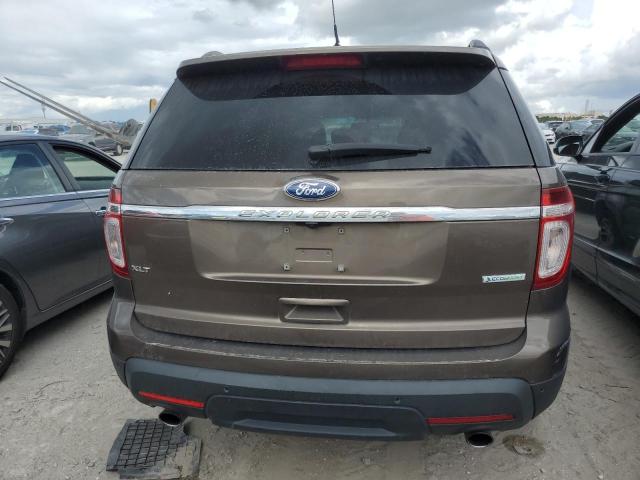 1FM5K7D90FGA61619 - 2015 FORD EXPLORER XLT BROWN photo 6