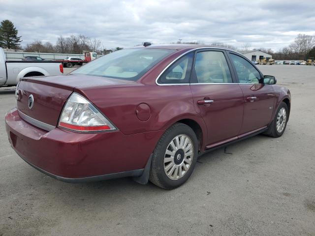 1MEHM40W88G610913 - 2008 MERCURY SABLE LUXURY BURGUNDY photo 3