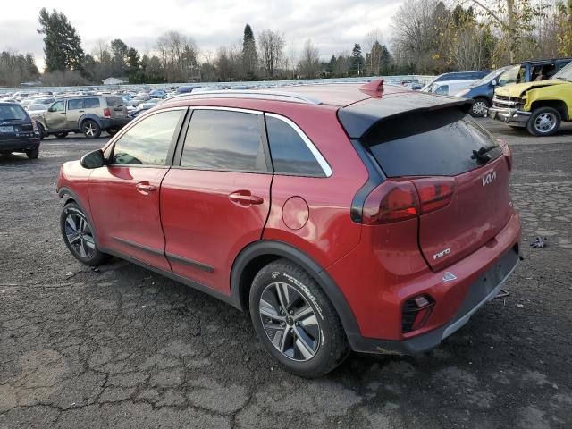 KNDCB3LC6N5546021 - 2022 KIA NIRO LX RED photo 2