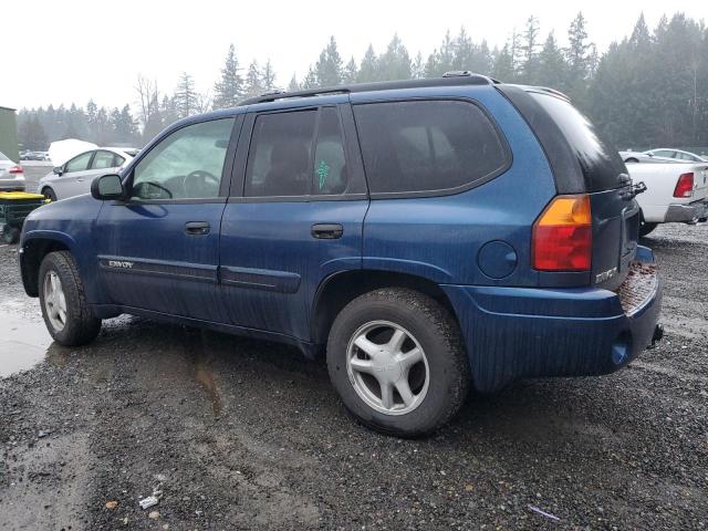 1GKDT13S042110167 - 2004 GMC ENVOY BLUE photo 2