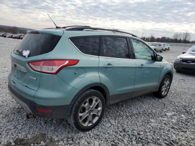 1FMCU0HX5DUC14334 - 2013 FORD ESCAPE SEL BLUE photo 3