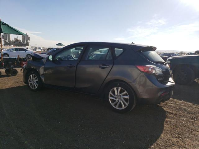 JM1BL1L80C1628288 - 2012 MAZDA 3 I GRAY photo 2