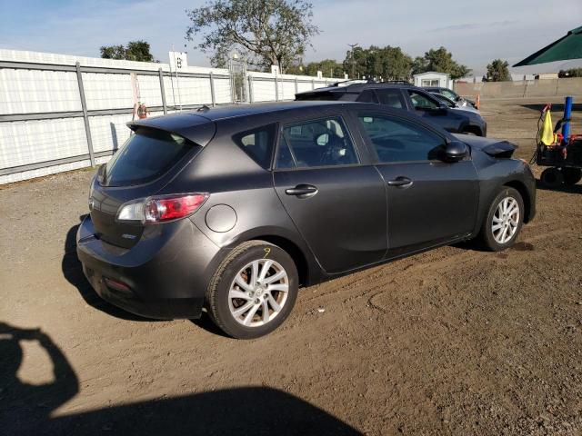 JM1BL1L80C1628288 - 2012 MAZDA 3 I GRAY photo 3