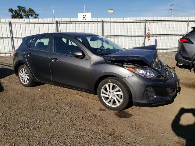 JM1BL1L80C1628288 - 2012 MAZDA 3 I GRAY photo 4