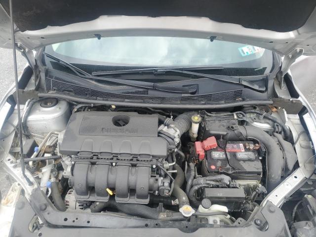 3N1AB7AP8KY358610 - 2019 NISSAN SENTRA S SILVER photo 11