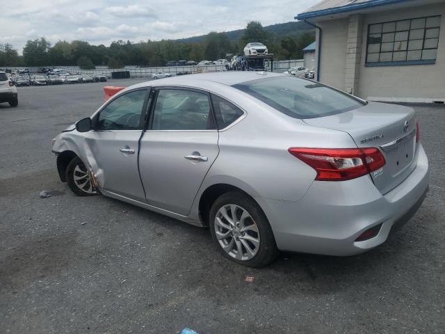 3N1AB7AP8KY358610 - 2019 NISSAN SENTRA S SILVER photo 2