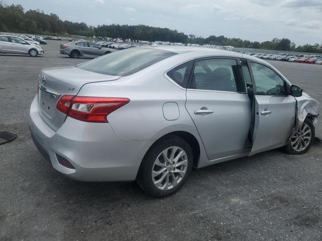 3N1AB7AP8KY358610 - 2019 NISSAN SENTRA S SILVER photo 3