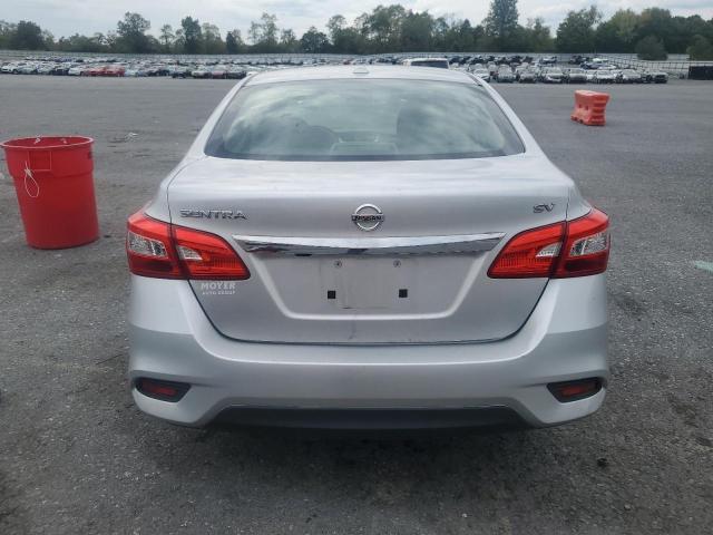 3N1AB7AP8KY358610 - 2019 NISSAN SENTRA S SILVER photo 6
