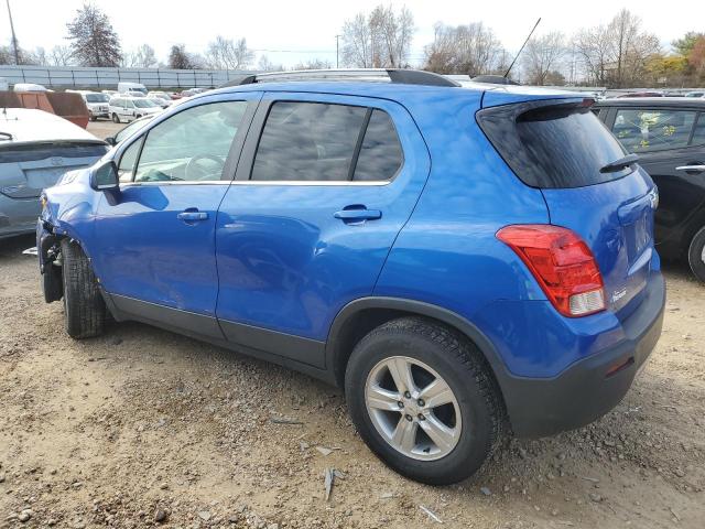 KL7CJLSB0GB562745 - 2016 CHEVROLET TRAX 1LT BLUE photo 2