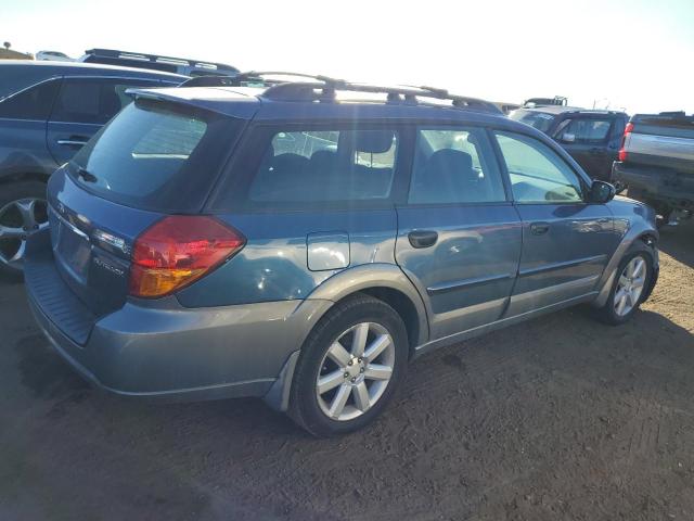 4S4BP61C667360935 - 2006 SUBARU LEGACY OUTBACK 2.5I BLUE photo 3