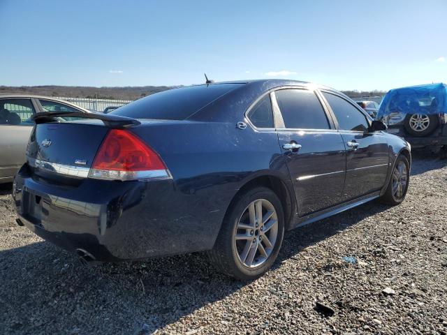 2G1WU57M091272031 - 2009 CHEVROLET IMPALA LTZ BLUE photo 3