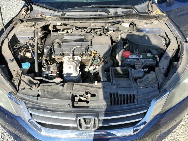 1HGCR2F3XEA298415 - 2014 HONDA ACCORD LX BLUE photo 11