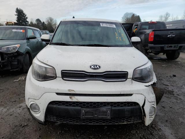 KNDJP3A54K7695217 - 2019 KIA SOUL + WHITE photo 5