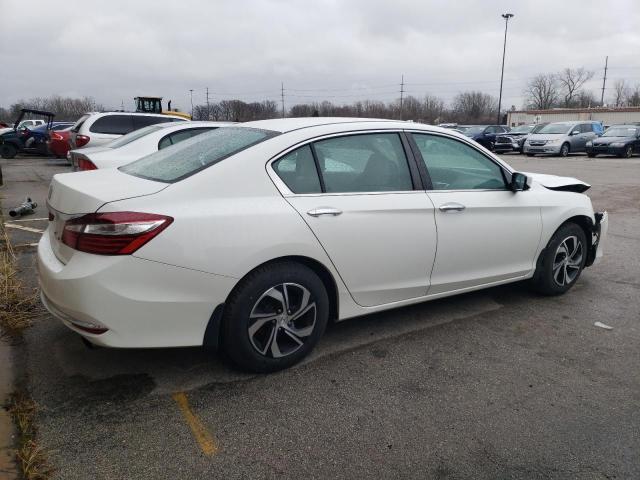 1HGCR2F30HA288982 - 2017 HONDA ACCORD LX WHITE photo 3