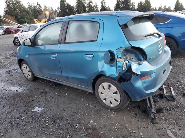 ML32A3HJ1HH014929 - 2017 MITSUBISHI MIRAGE ES BLUE photo 2