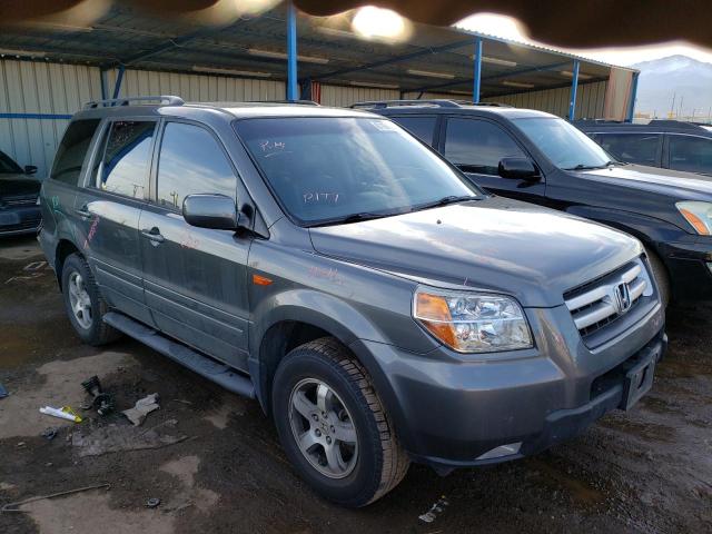 2HKYF18747H506713 - 2007 HONDA PILOT EXL GRAY photo 4