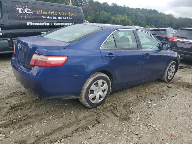 4T1BE46K87U110853 - 2007 TOYOTA CAMRY CE BLUE photo 3