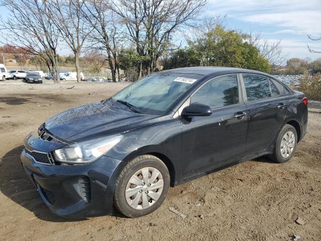 3KPA24ABXJE077022 - 2018 KIA RIO LX BLACK photo 1
