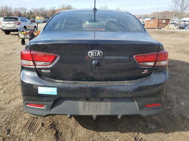 3KPA24ABXJE077022 - 2018 KIA RIO LX BLACK photo 6