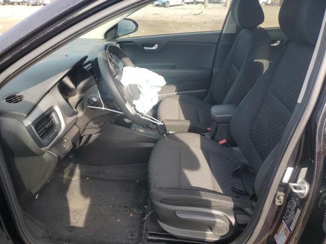3KPA24ABXJE077022 - 2018 KIA RIO LX BLACK photo 7