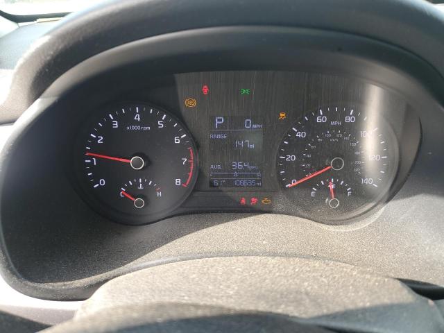 3KPA24ABXJE077022 - 2018 KIA RIO LX BLACK photo 9