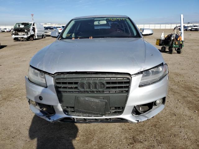 WAUAFAFL5BN045805 - 2011 AUDI A4 PREMIUM SILVER photo 5