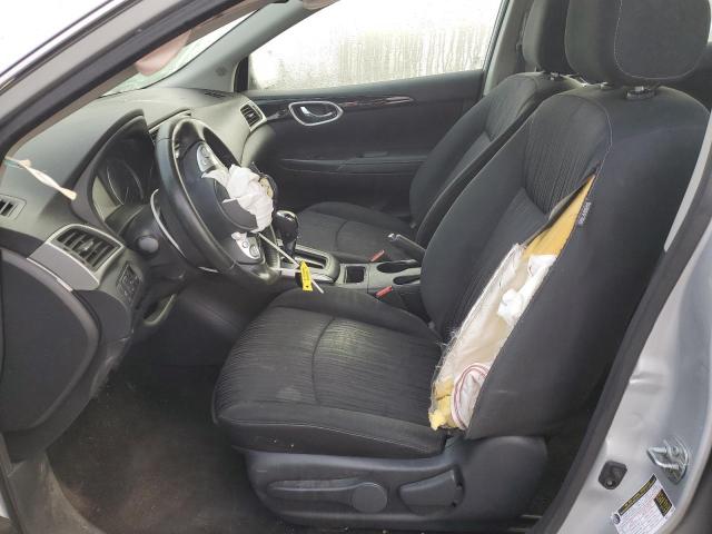 3N1AB7AP3KY327748 - 2019 NISSAN SENTRA S SILVER photo 7