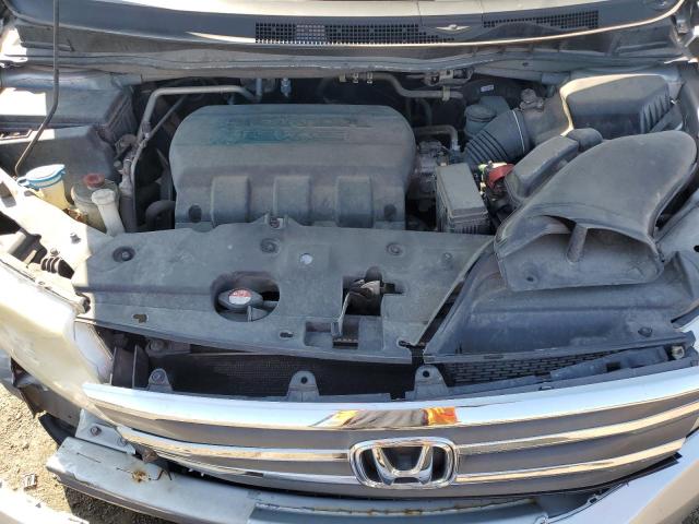 5FNRL5H67DB060482 - 2013 HONDA ODYSSEY EXL SILVER photo 12