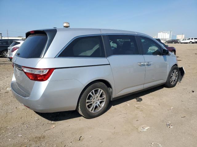 5FNRL5H67DB060482 - 2013 HONDA ODYSSEY EXL SILVER photo 3