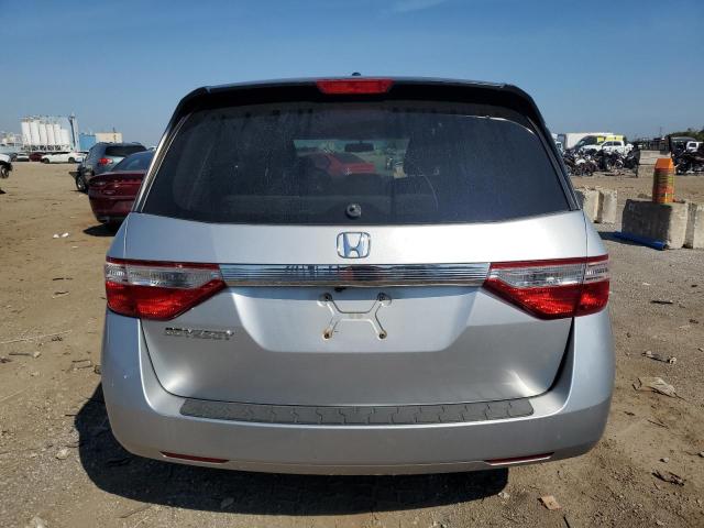 5FNRL5H67DB060482 - 2013 HONDA ODYSSEY EXL SILVER photo 6