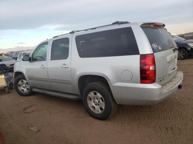 1GNSKJE78DR336664 - 2013 CHEVROLET SUBURBAN K1500 LT SILVER photo 2