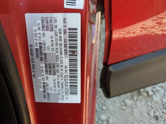 JM3KE2CY8F0475709 - 2015 MAZDA CX-5 TOURING RED photo 13