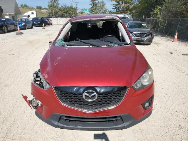 JM3KE2CY8F0475709 - 2015 MAZDA CX-5 TOURING RED photo 5